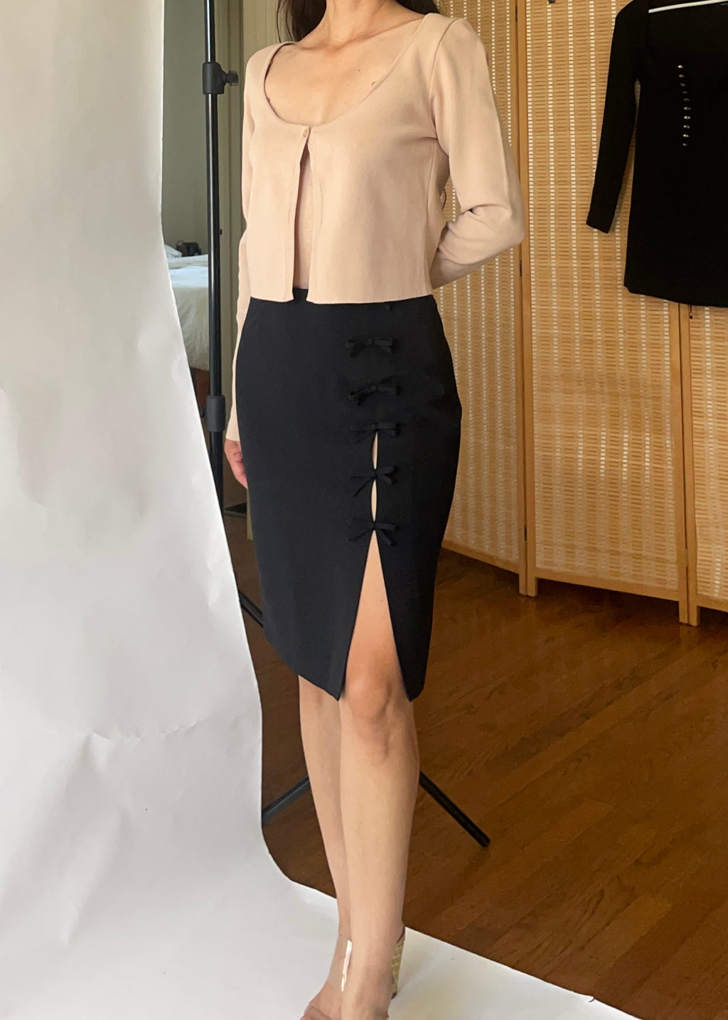 Vintage Moschino Bow Skirt