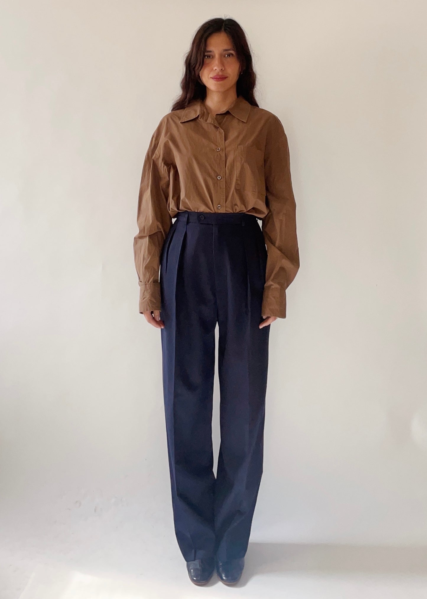 Vintage Yves Saint Laurent Navy Pants