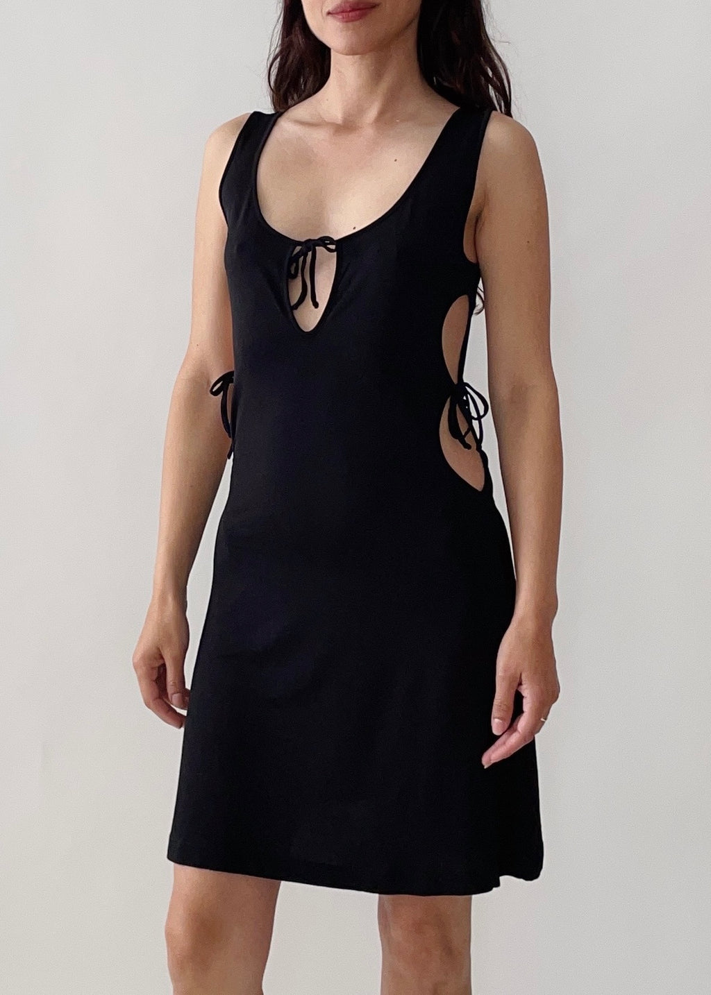 Vintage Moschino Cut-Out Bow Dress