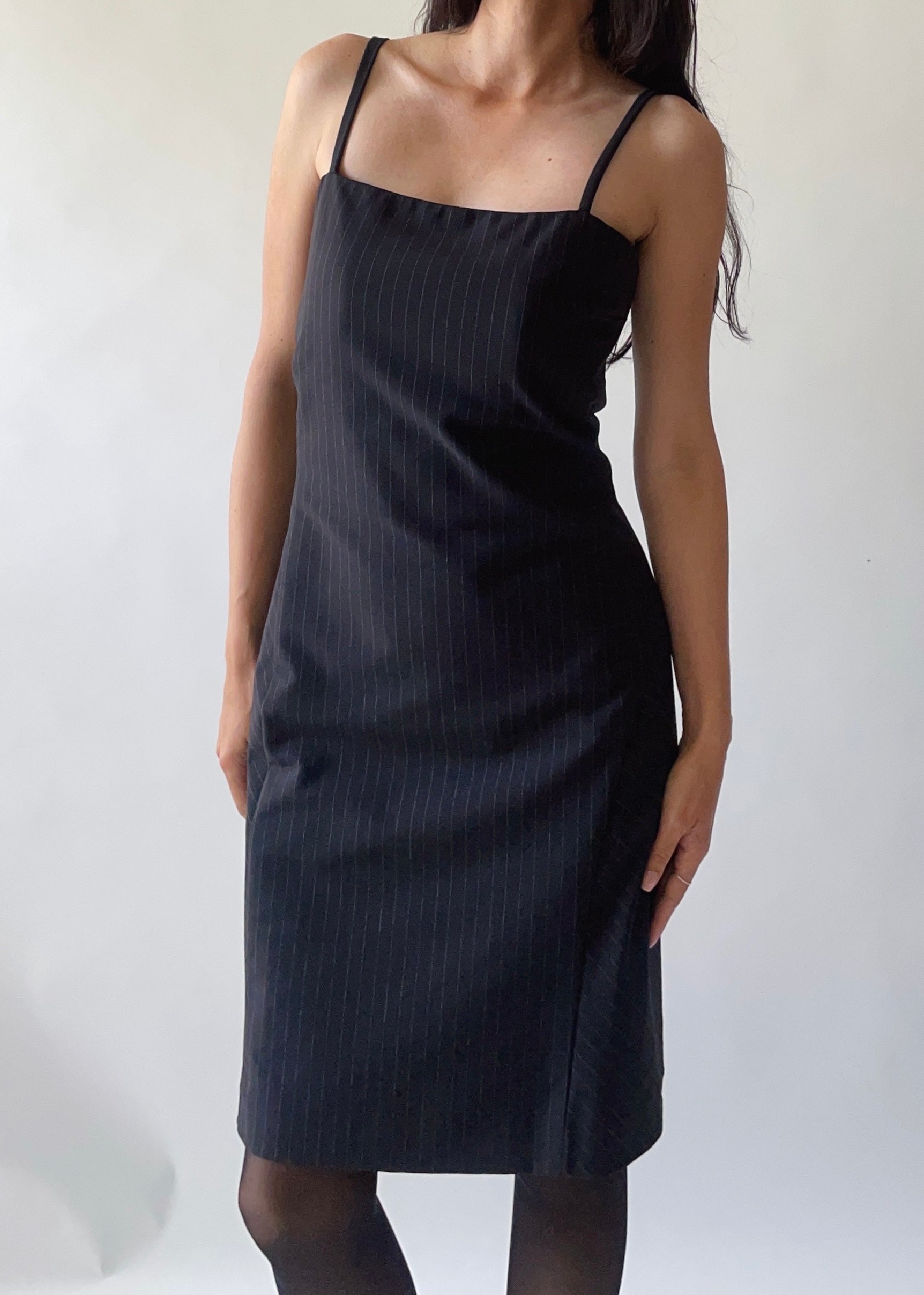 Vintage Versace Striped Dress
