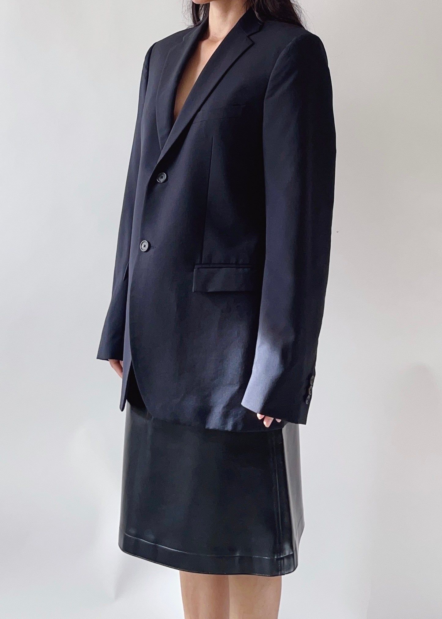 Jil Sander Wool and Mohair Blazer