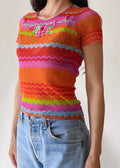 Vintage Kenzo Mesh Top