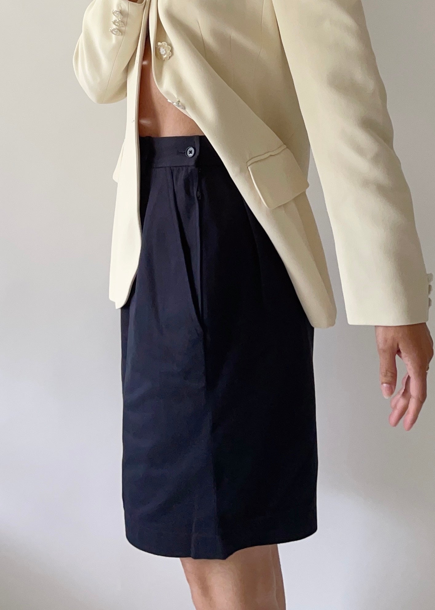 Vintage YSL Cotton Shorts