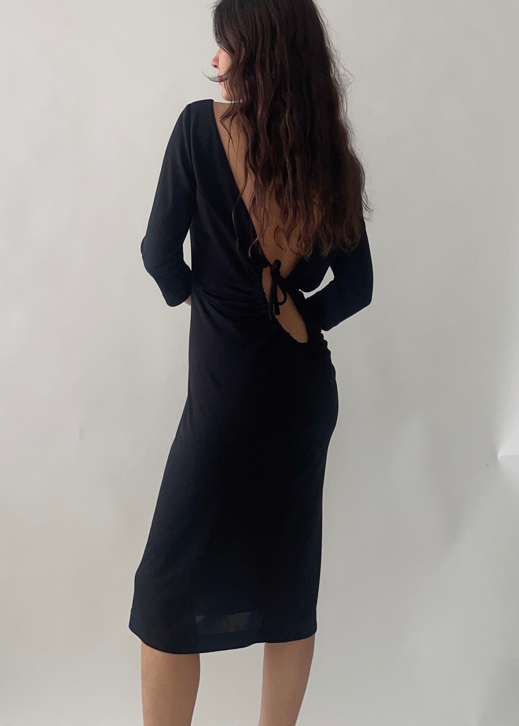 Vintage Moschino Open Back Dress