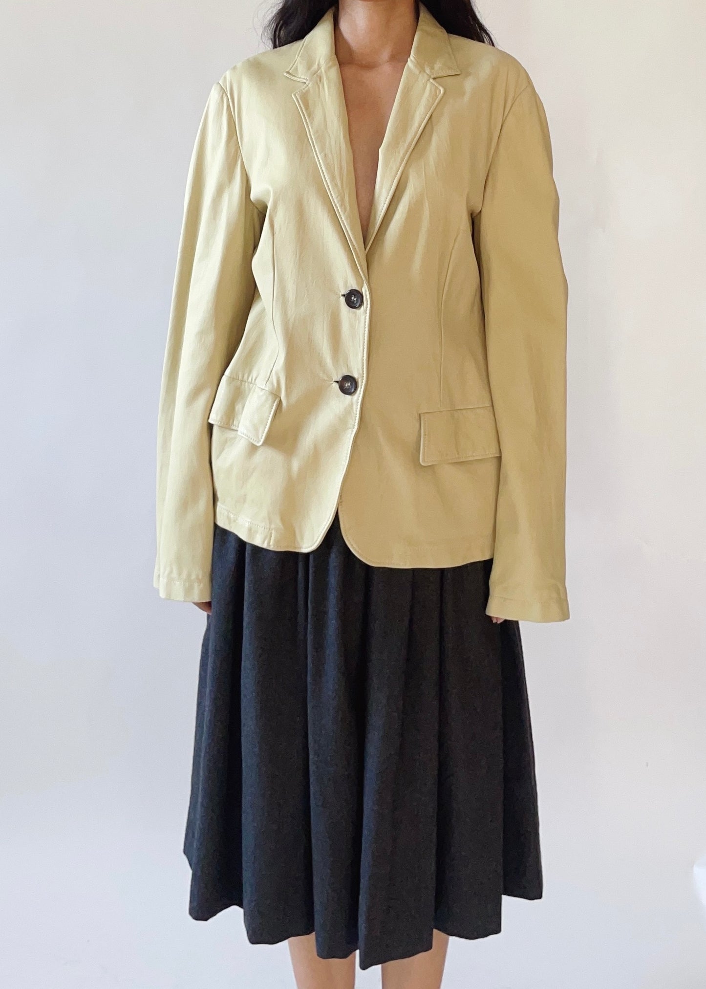 Jil Sander Soft Leather Jacket