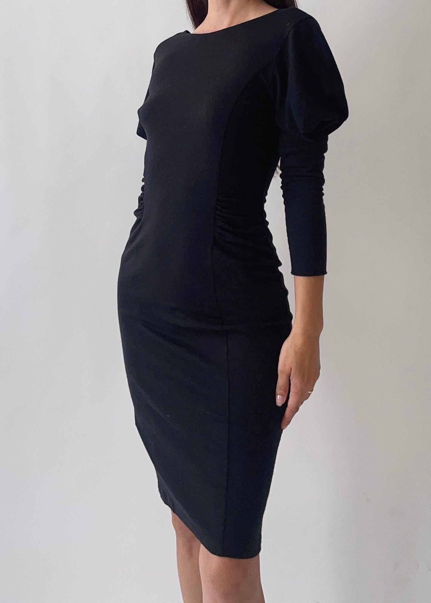 Prada Wool Boatneck Dress