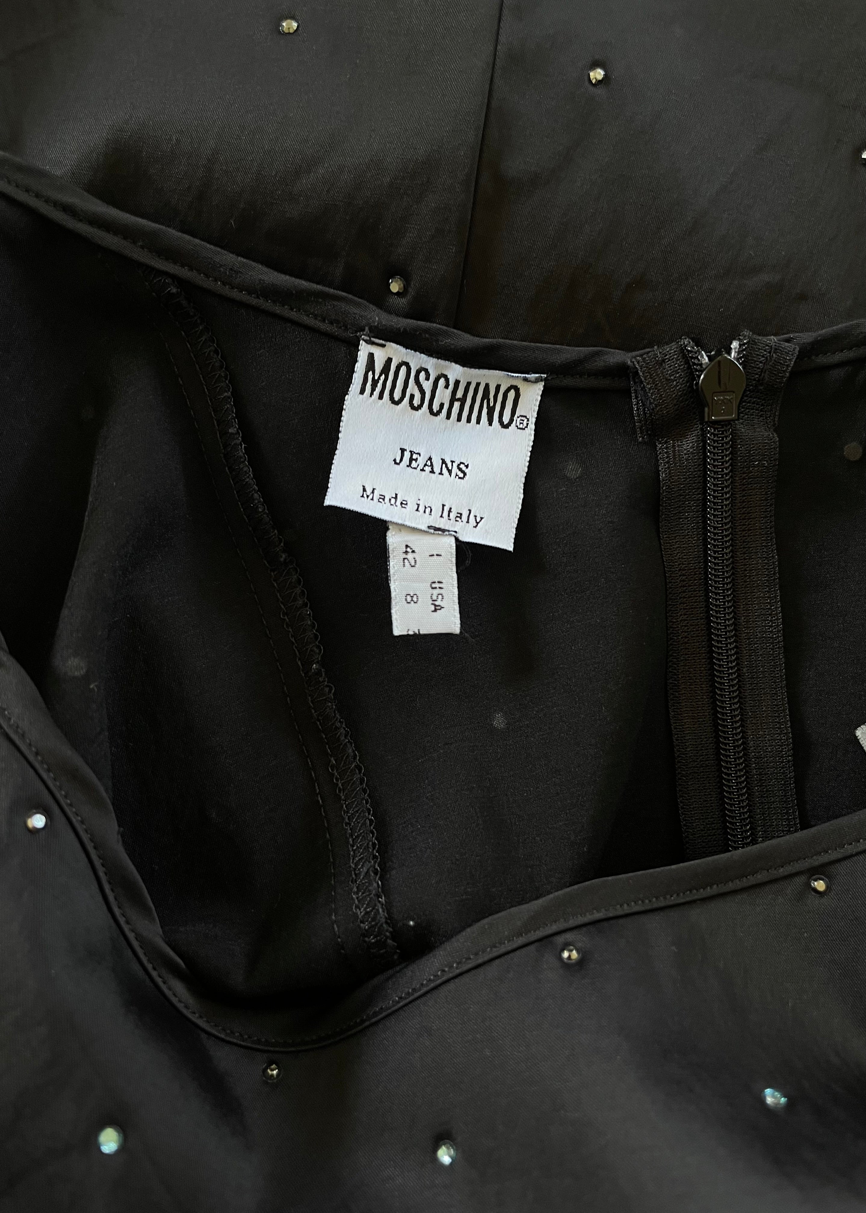 Vintage Moschino U-Back Dress