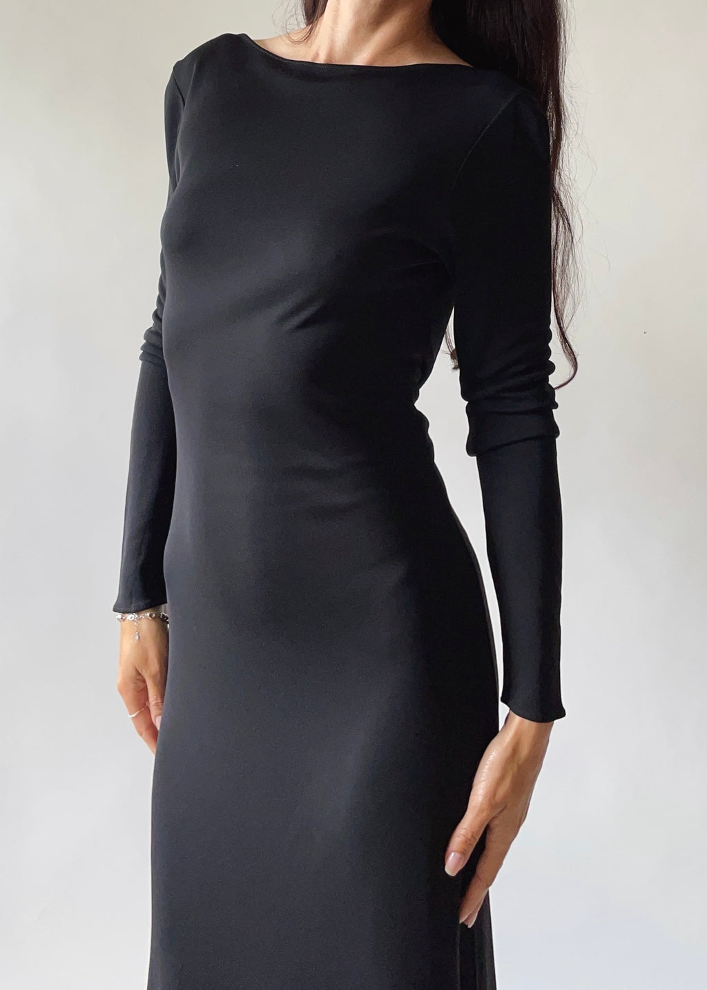Vintage Moschino Black Dress