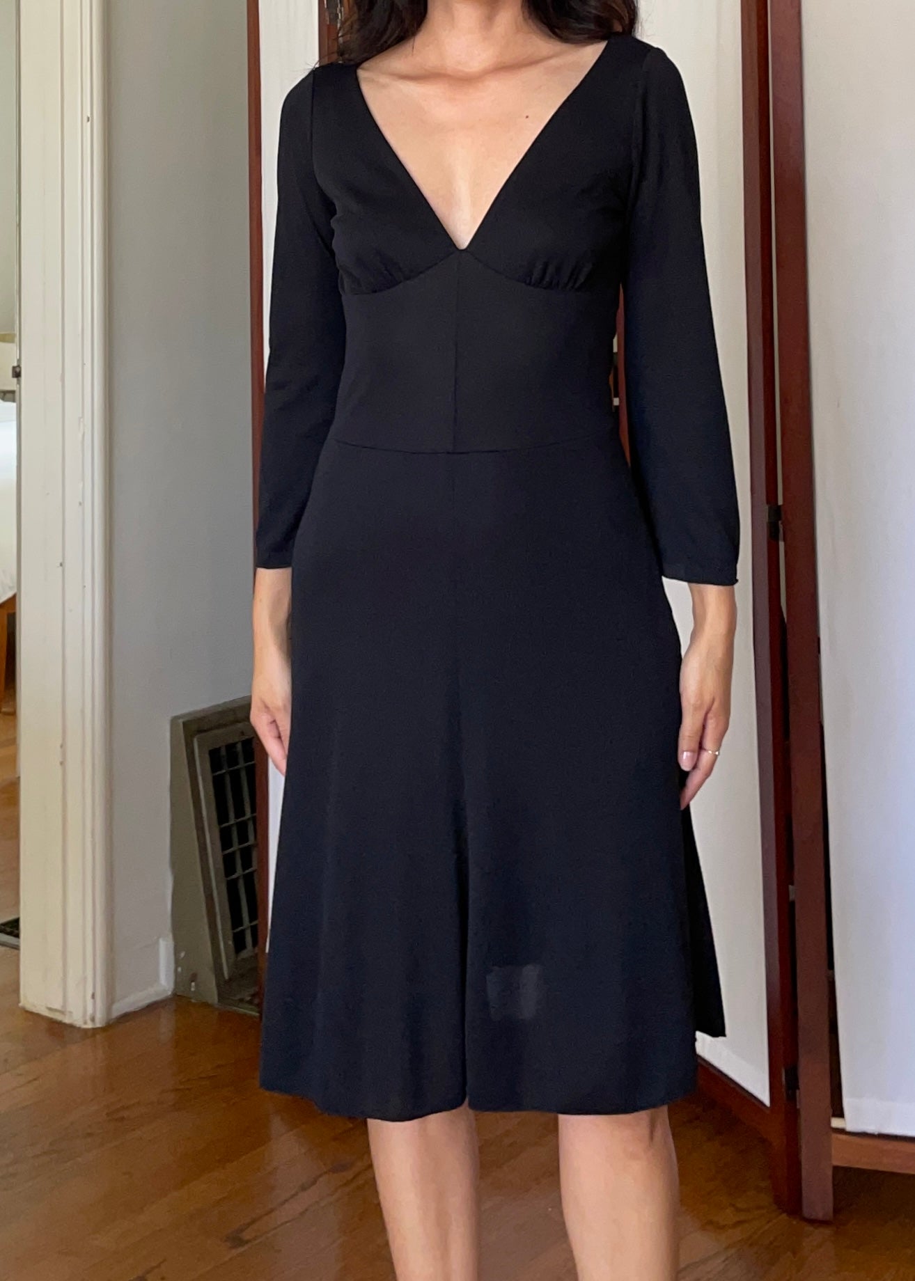Vintage Moschino V-neck Dress
