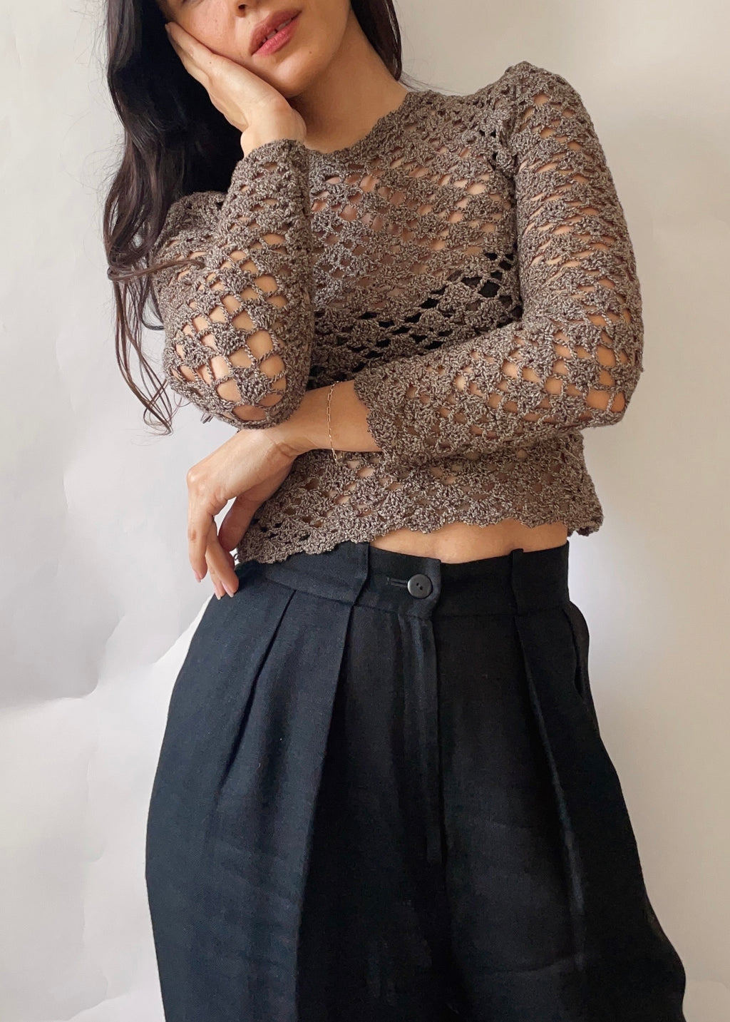 Vintage D&G Wool Knit Top