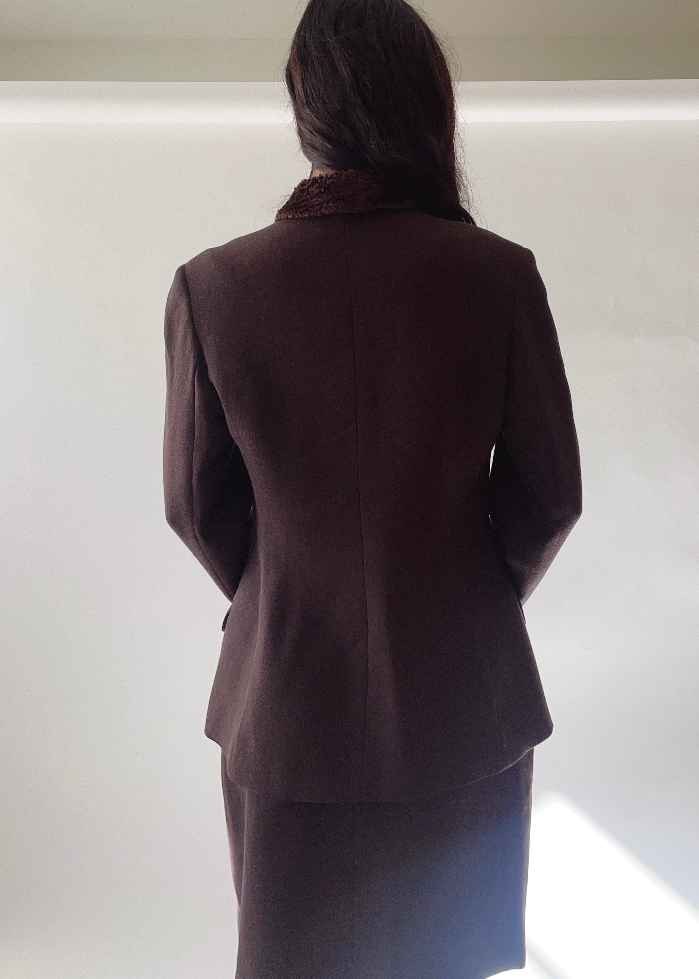 Vintage Versace Jeans Wool Suit