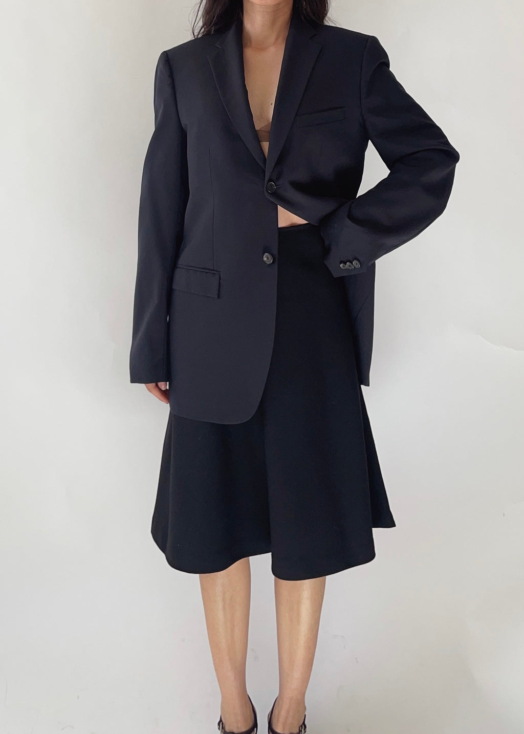 Early 2000's Prada A-line Skirt