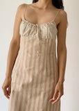 Vintage Moschino Striped Summer Dress