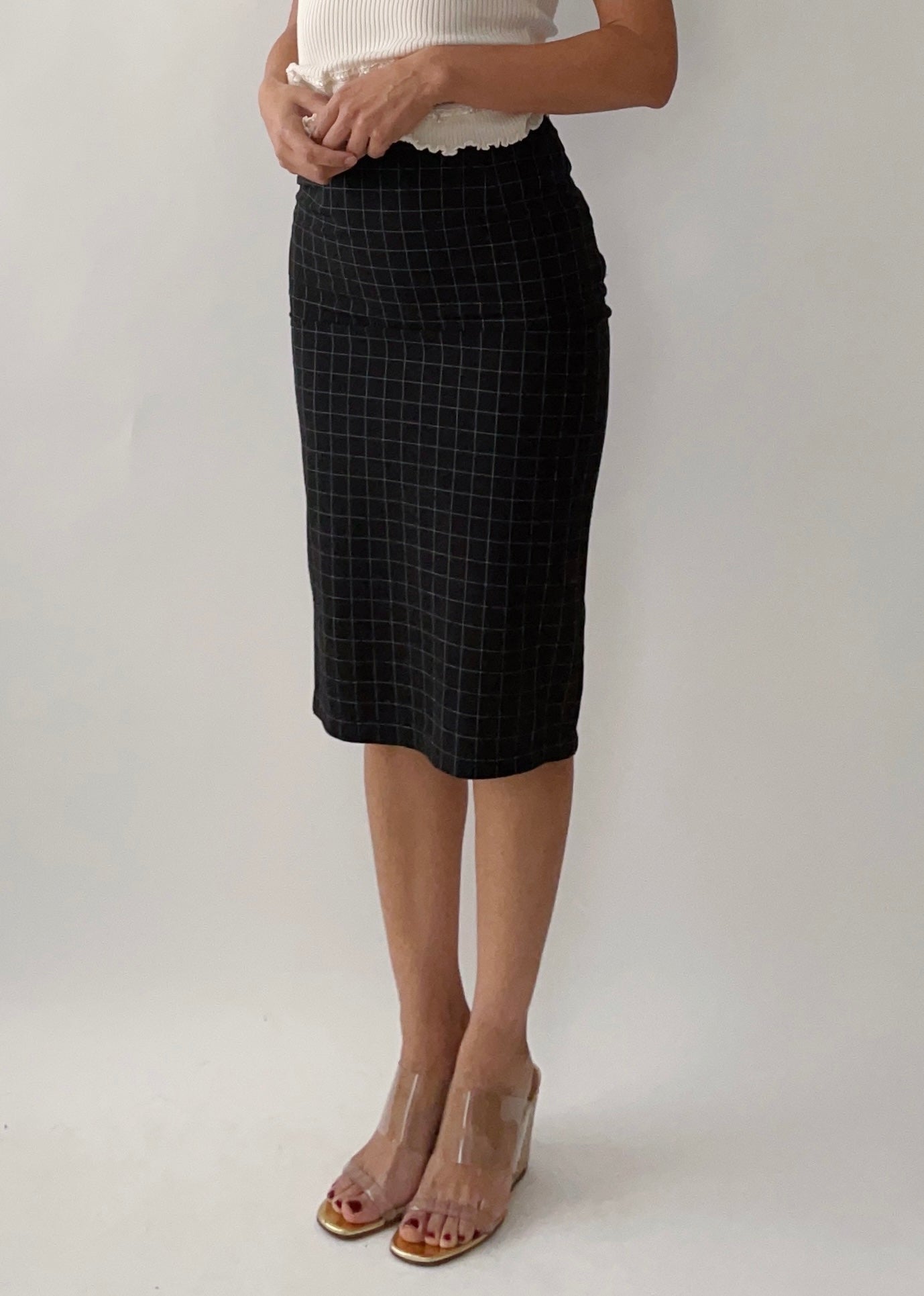 Vintage Moschino Pencil Skirt