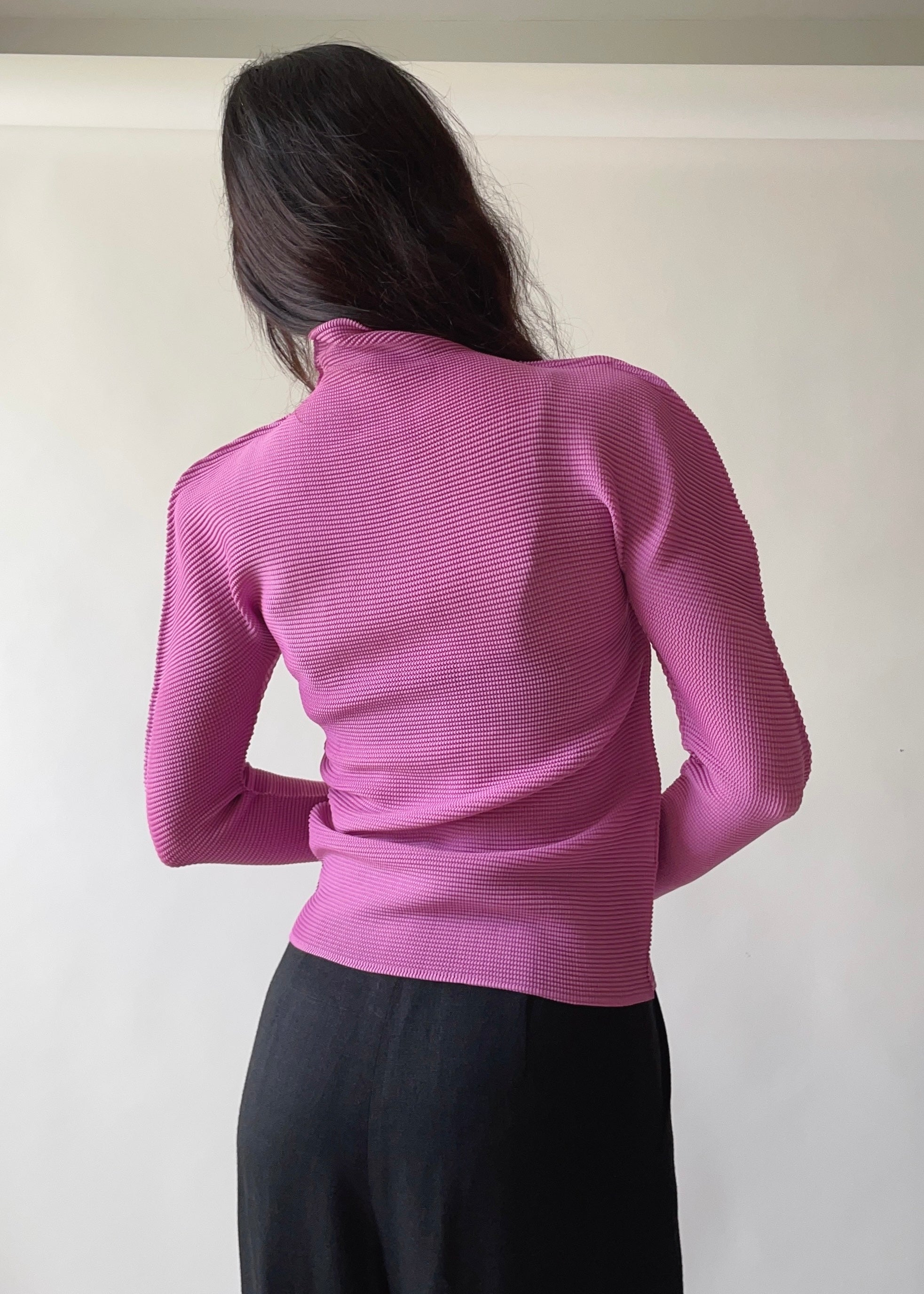 Issey Miyake Pink Turtleneck