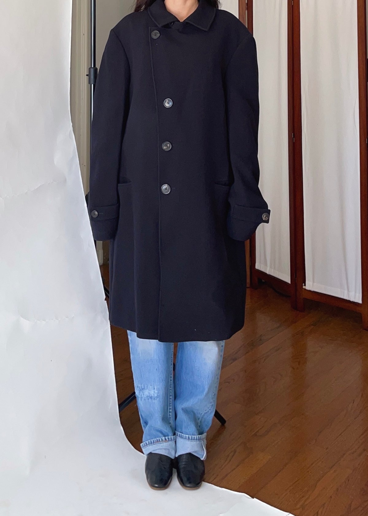 Vintage Armani Wool Coat
