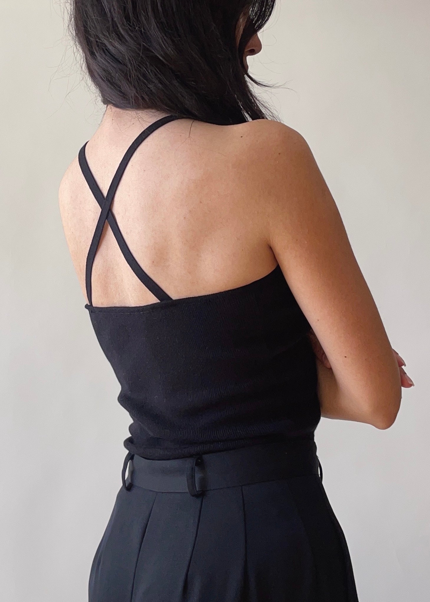 Vintage Valentino Knit Bow Top