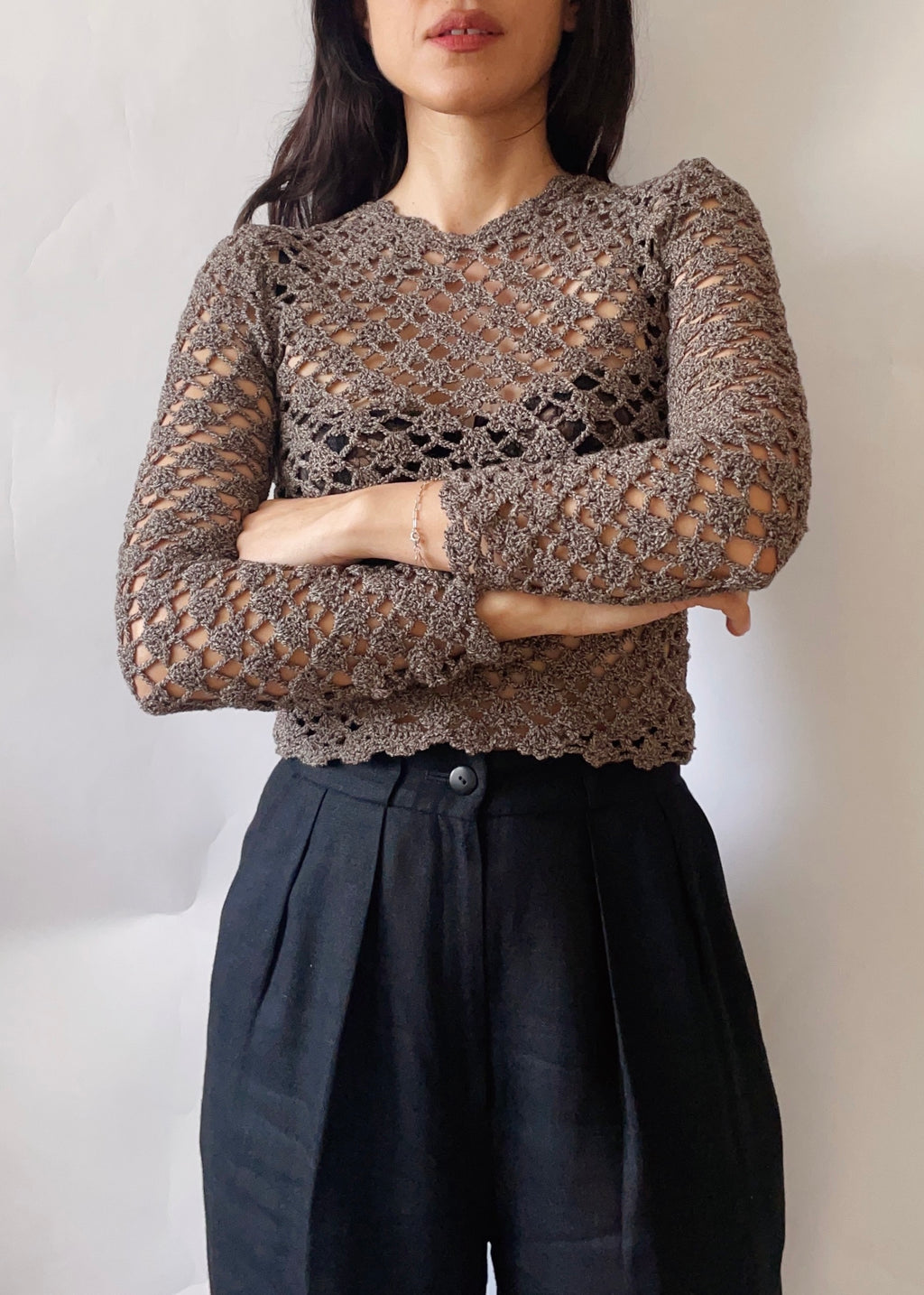 Vintage D&G Wool Knit Top