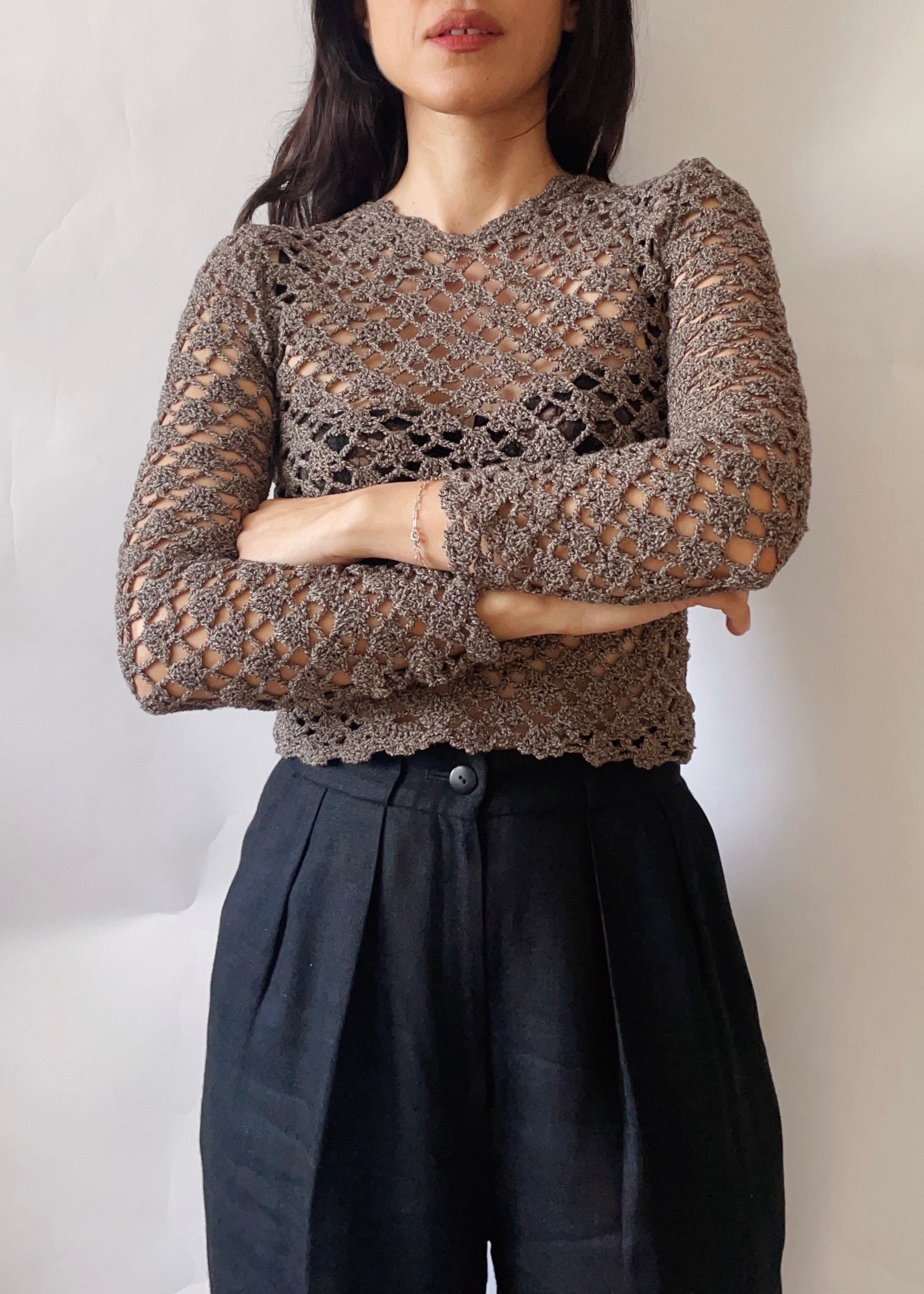 Vintage D&G Wool Knit Top