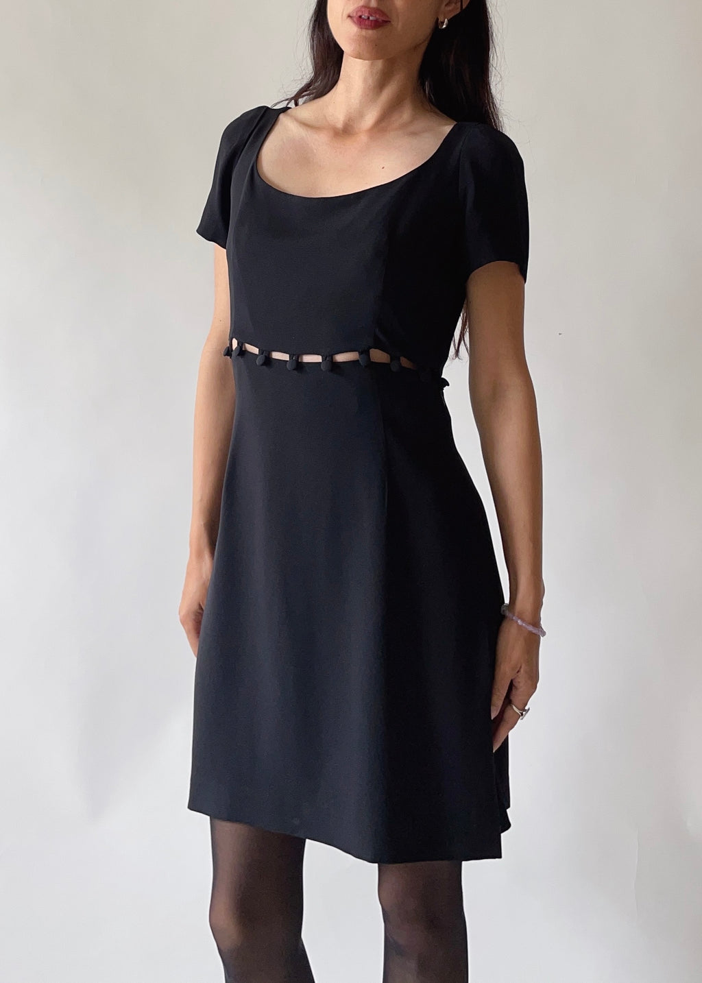90s Moschino Button Dress