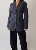 Vintage Moschino Cotton Stripe Blazer
