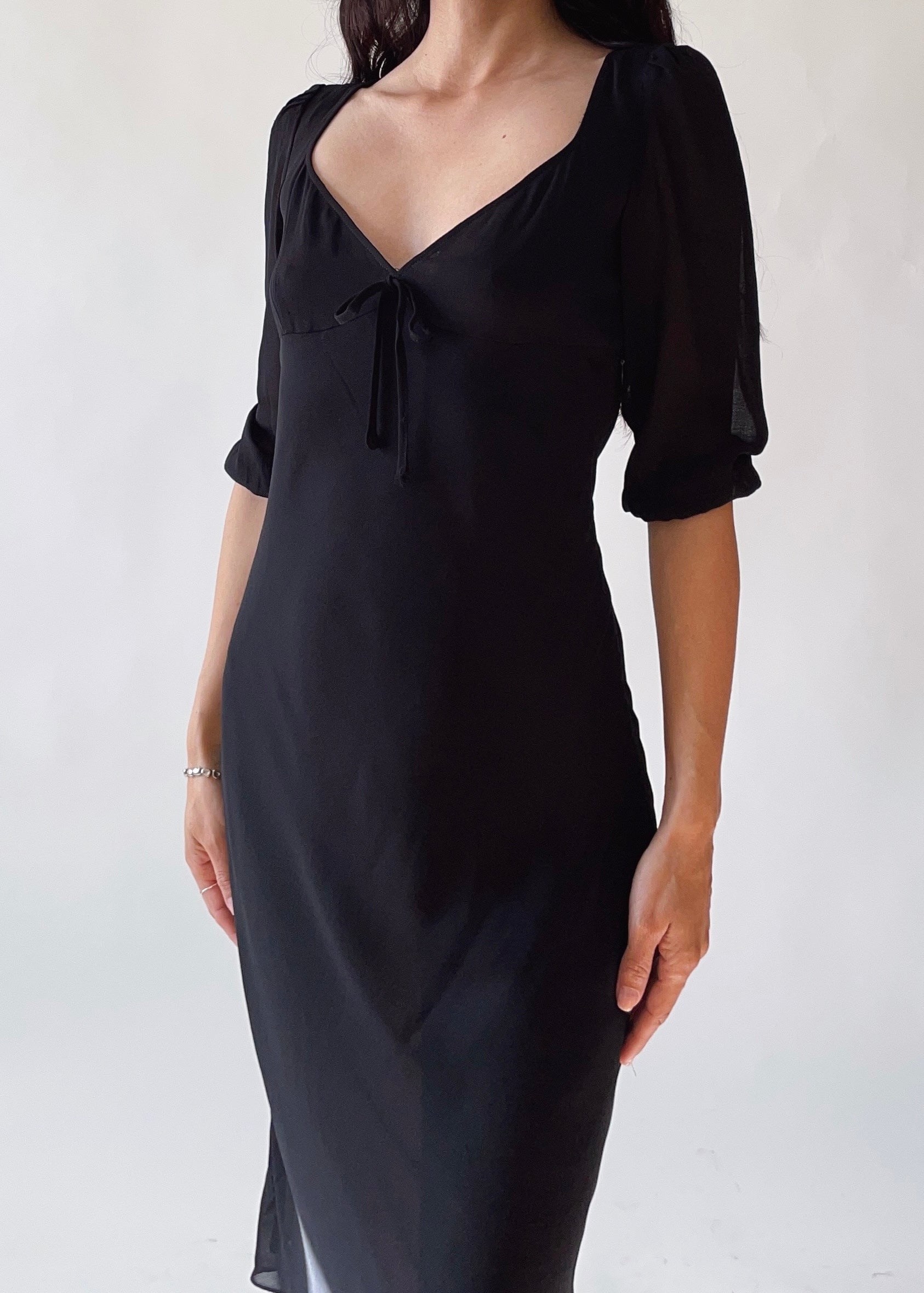 Moschino Heart Neckline Dress