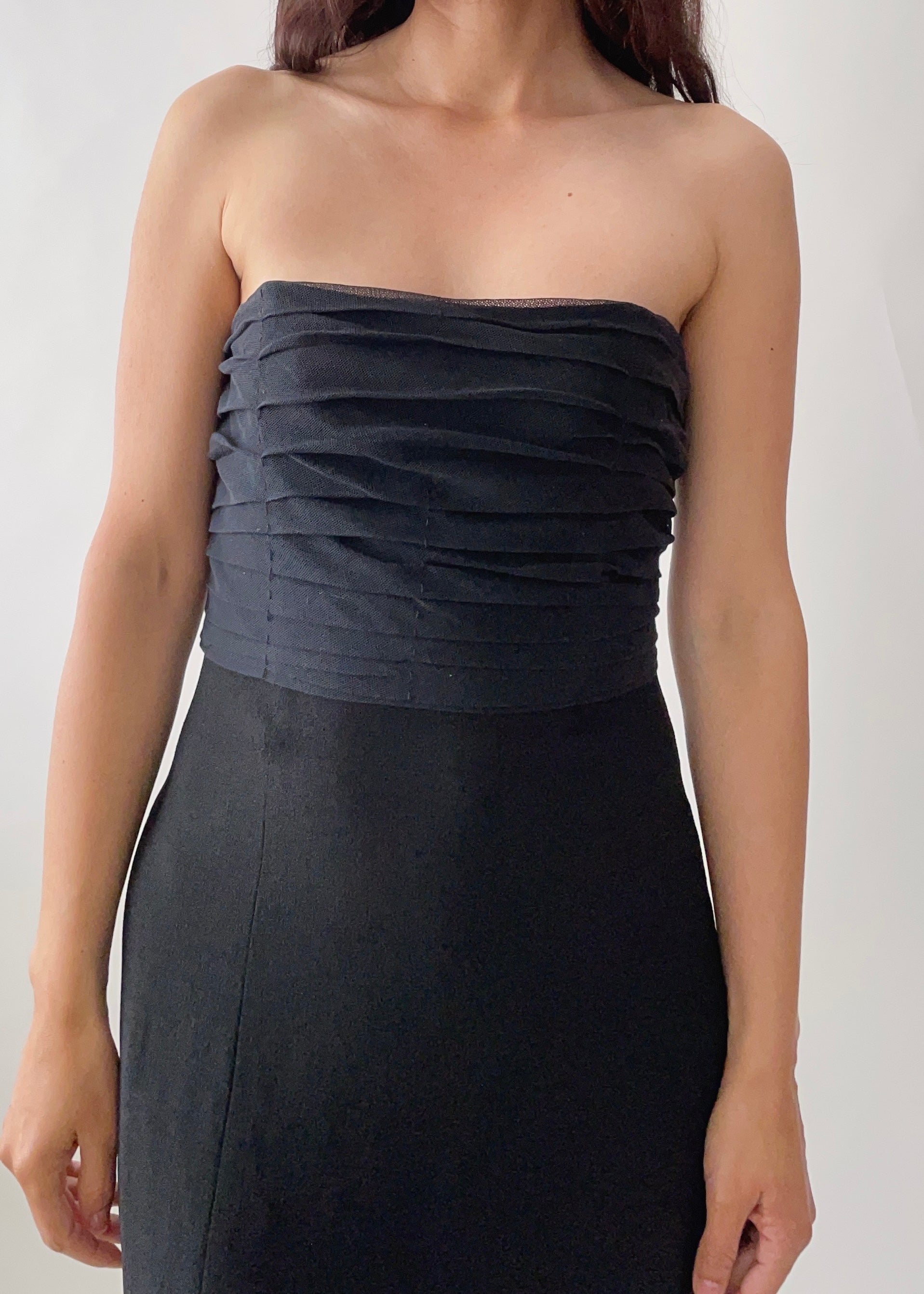 Vintage Moschino Strapless Dress