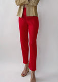 Vintage Issey Miyake Pleats Please Red Pants