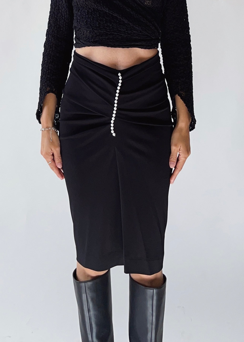 Moschino Pearl Skirt