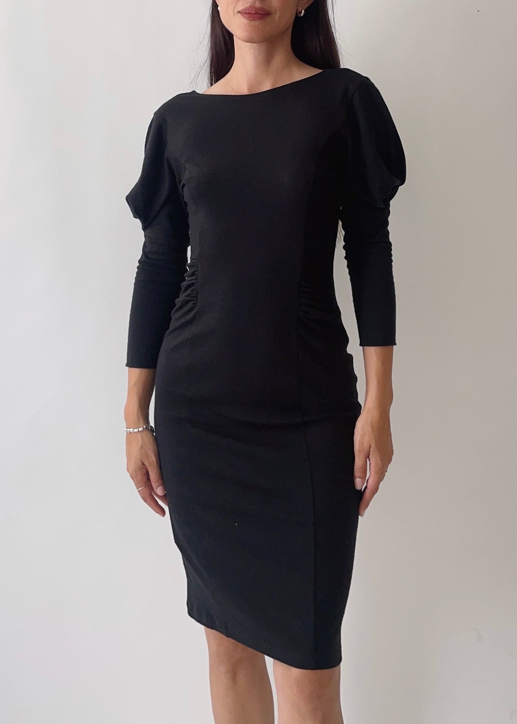 Prada Wool Boatneck Dress