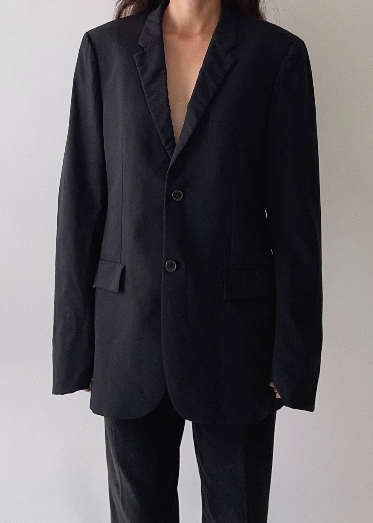 Jil Sander Black Wool Blazer