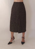 Vintage Missoni Wool Slit Skirt