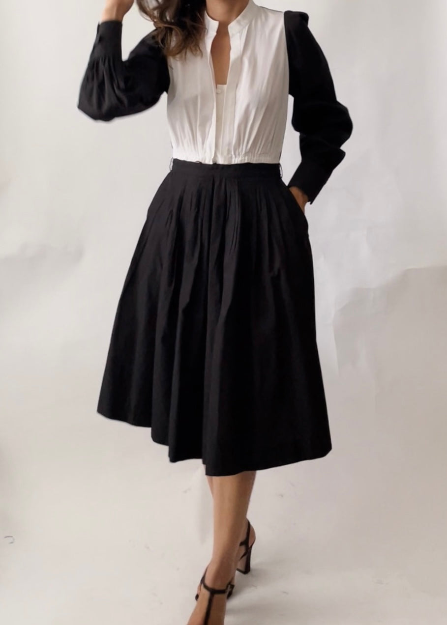 YSL Rive Gauche Cotton Dress