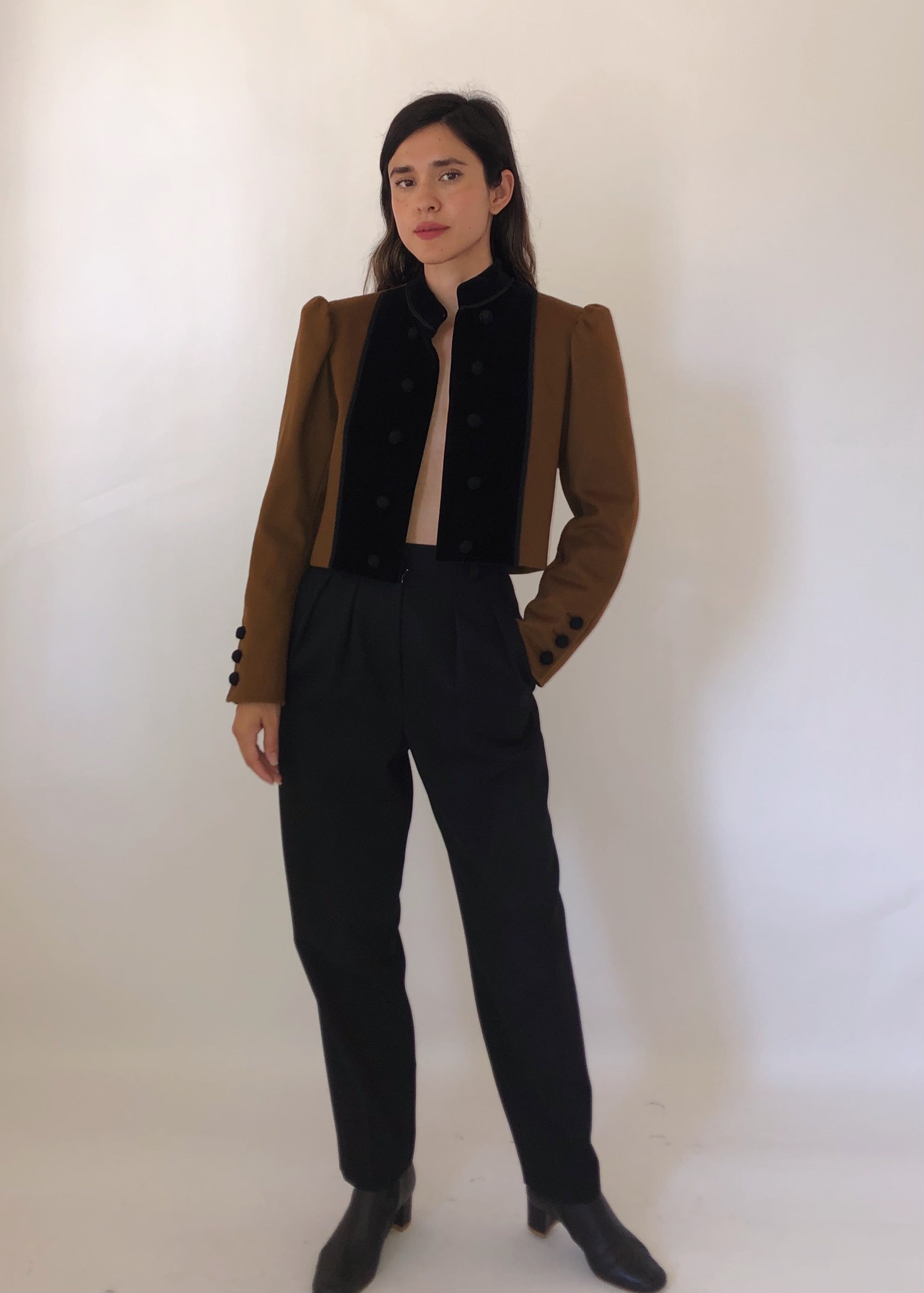 Vintage Yves Saint Laurent Crop Jacket