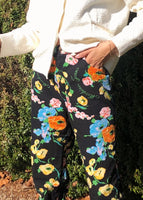 90s Moschino Floral Pants