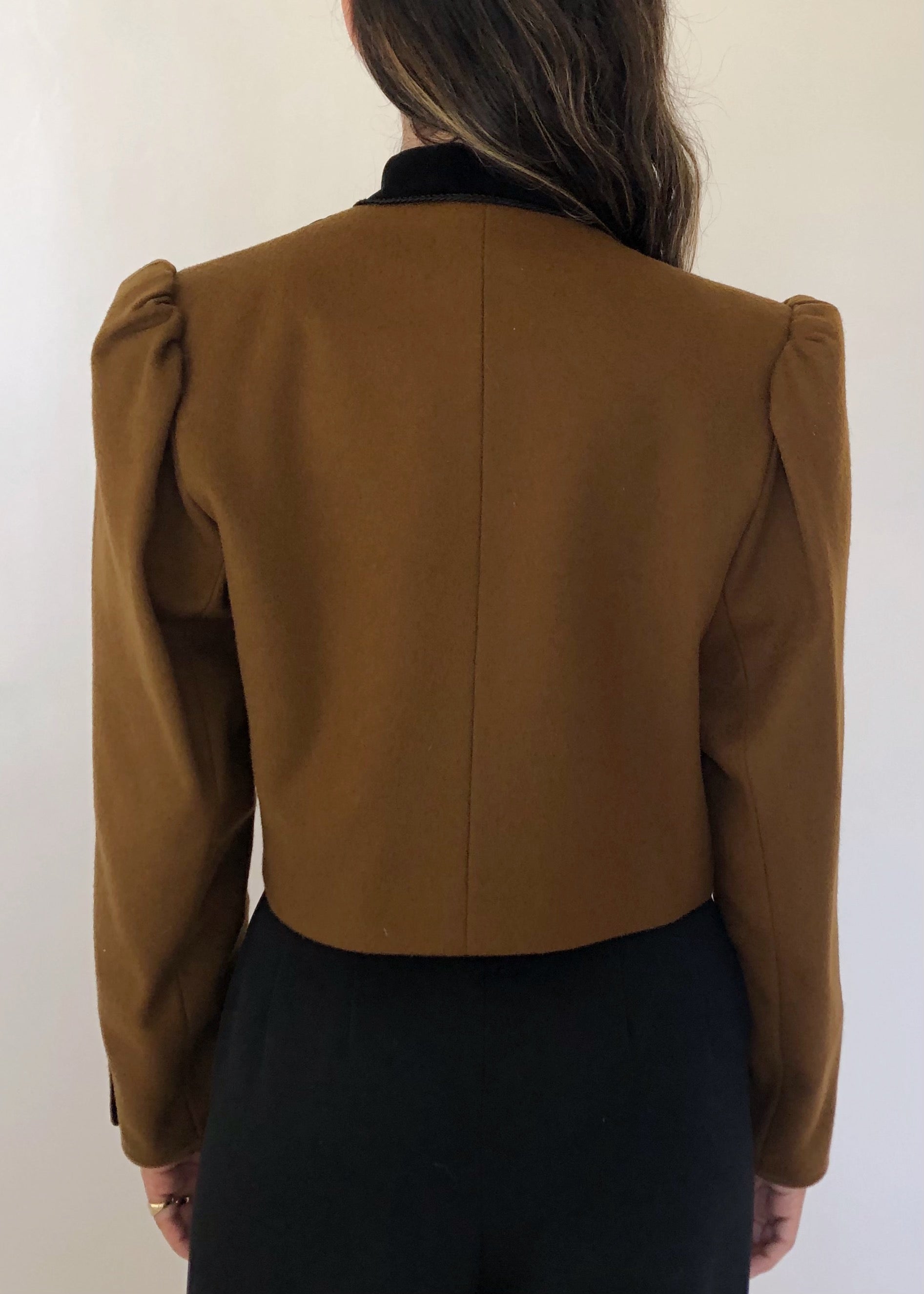 Vintage Yves Saint Laurent Crop Jacket
