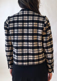 1970s YSL Tartan Wool Jacket