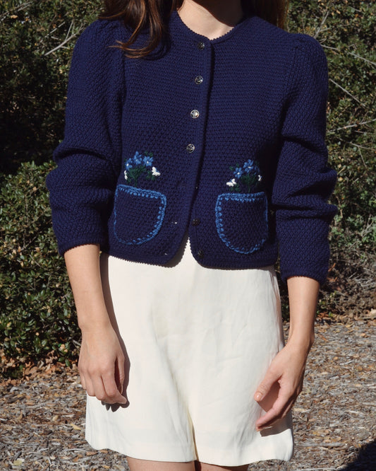 Vintage Austrian Wool Cardigan