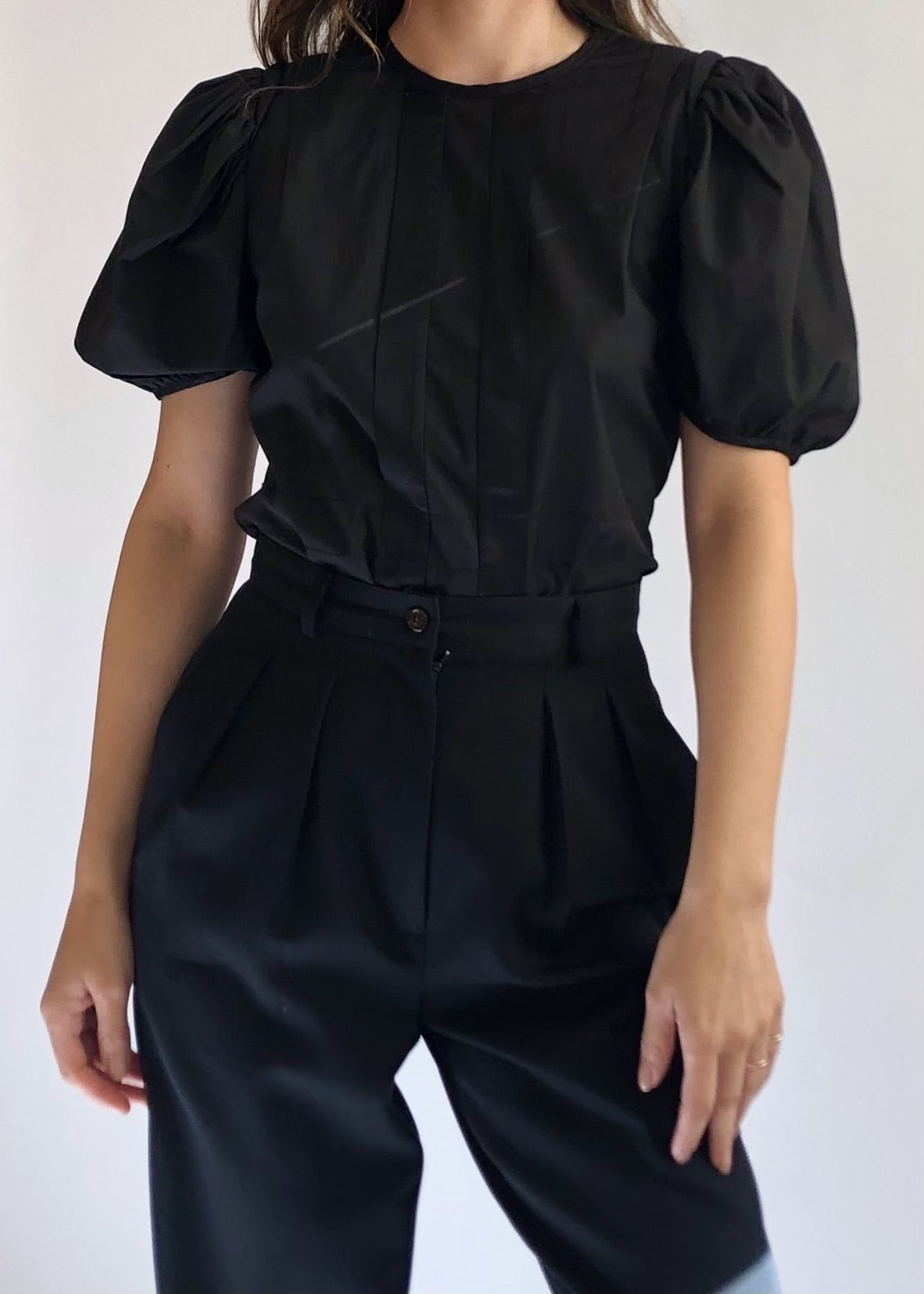 Prada Balloon Sleeve Top