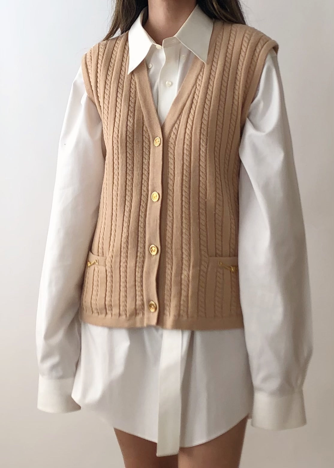 VIntage Céline Wool Vest