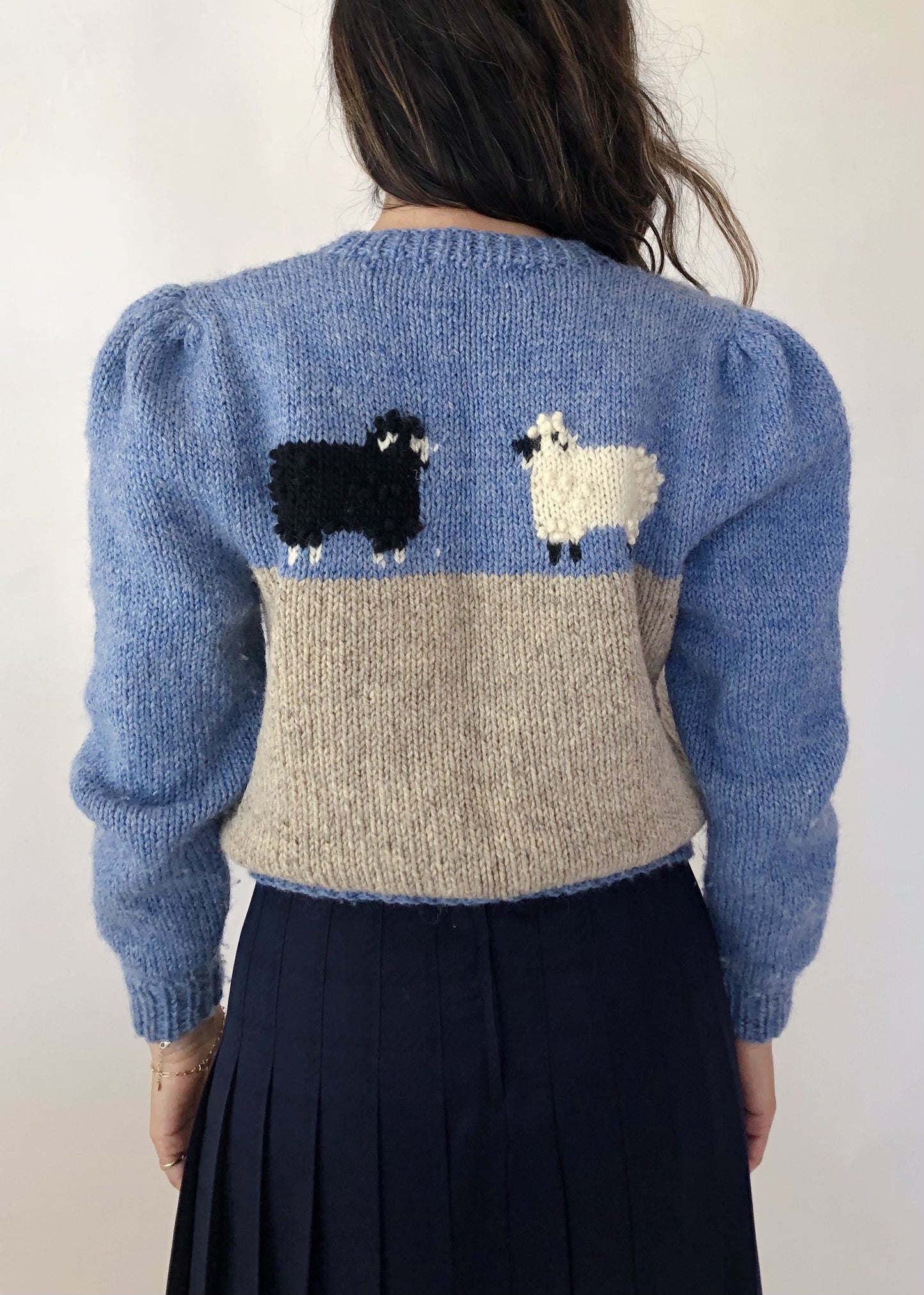 Vintage Wool Black Sheep Cardigan