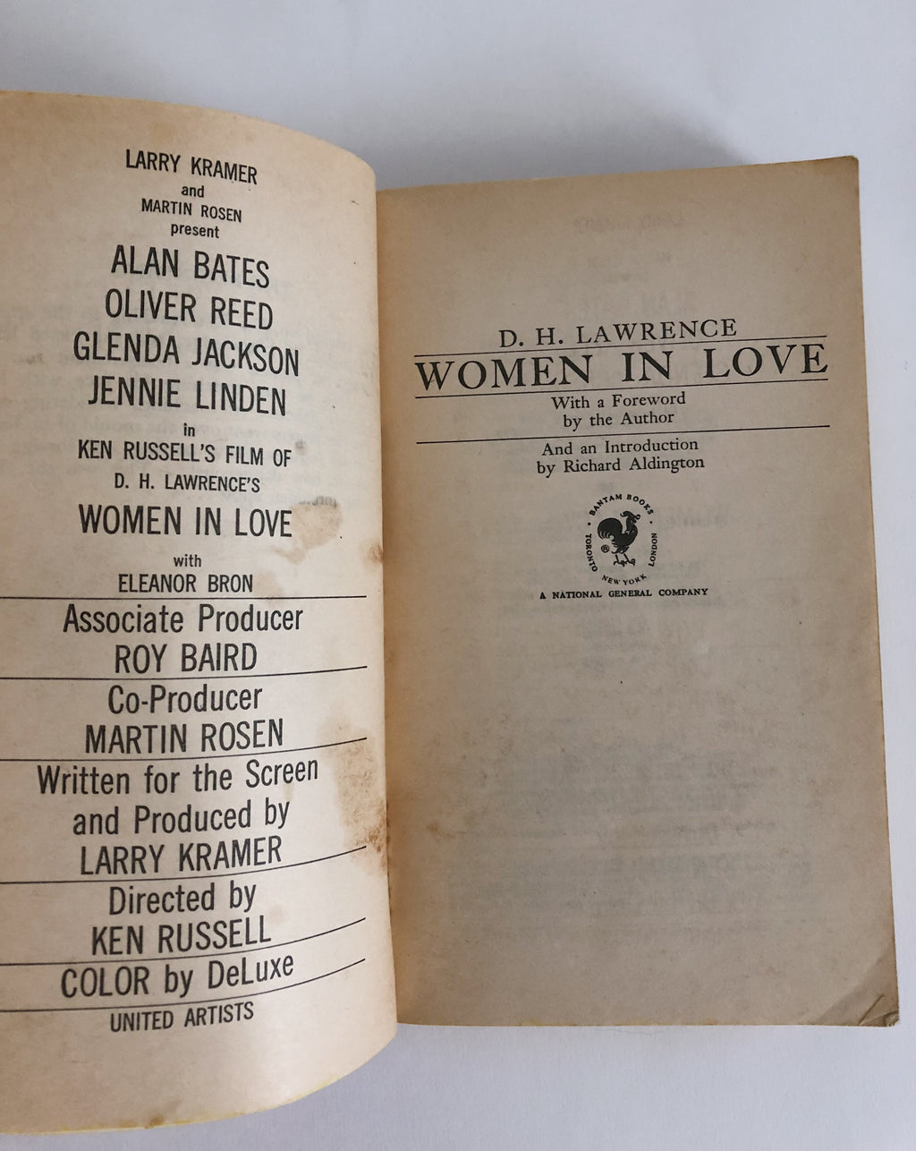 Women In Love by D.H. Lawrence
