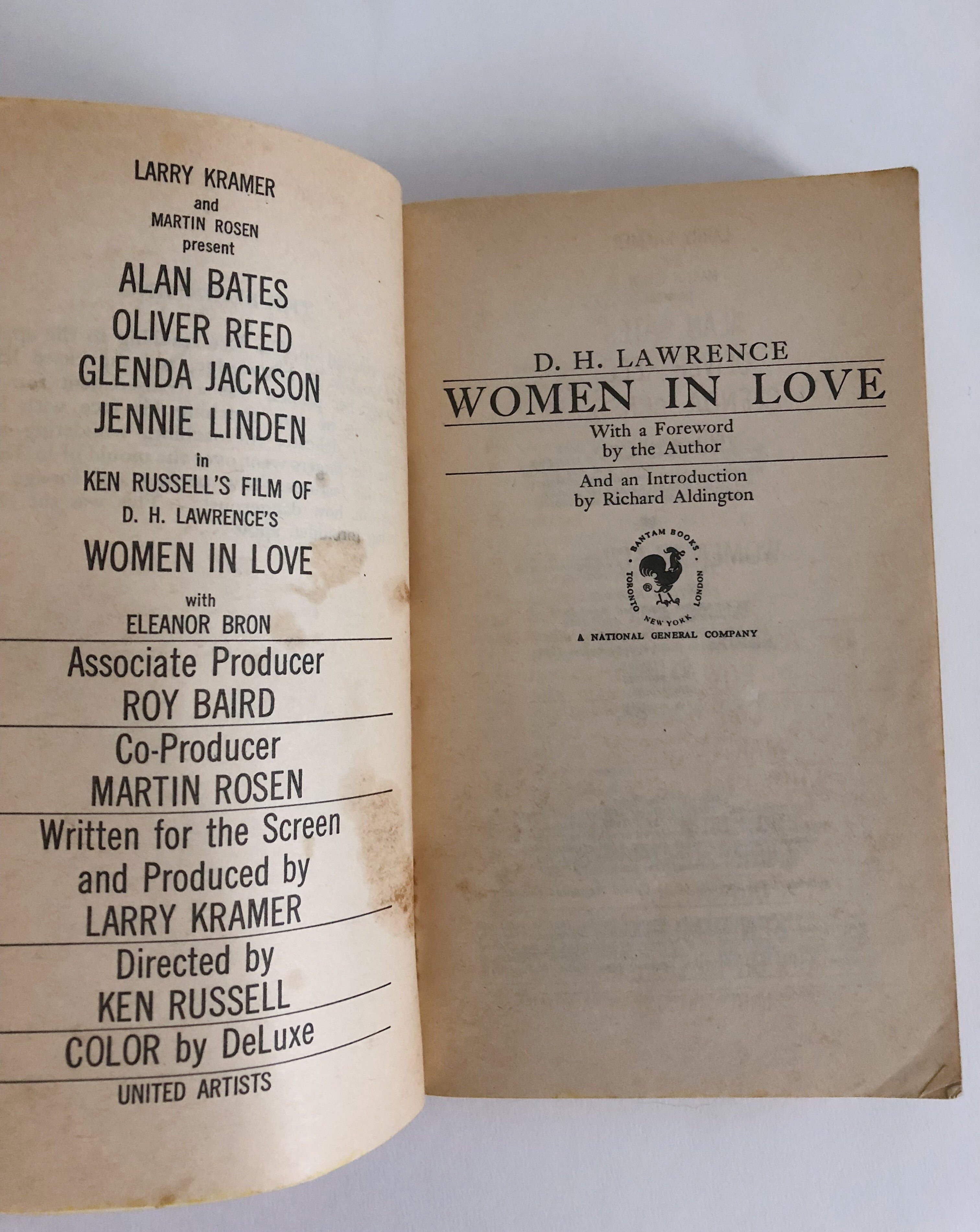 Women In Love by D.H. Lawrence