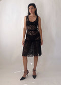 Moschino Floral Lace Dress