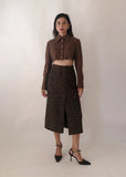 Vintage Missoni Wool Slit Skirt