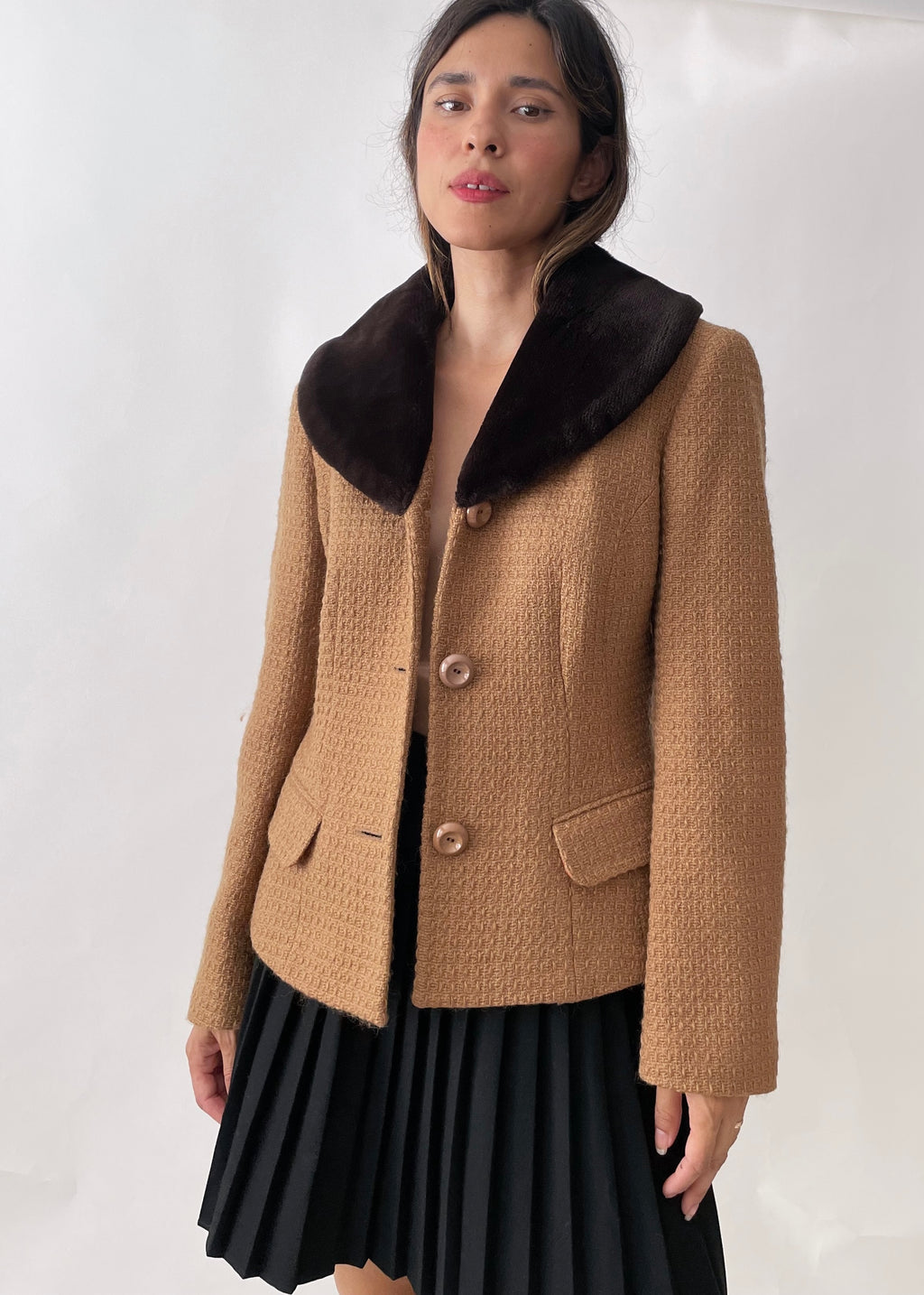 D&G Faux Fur Coat Jacket