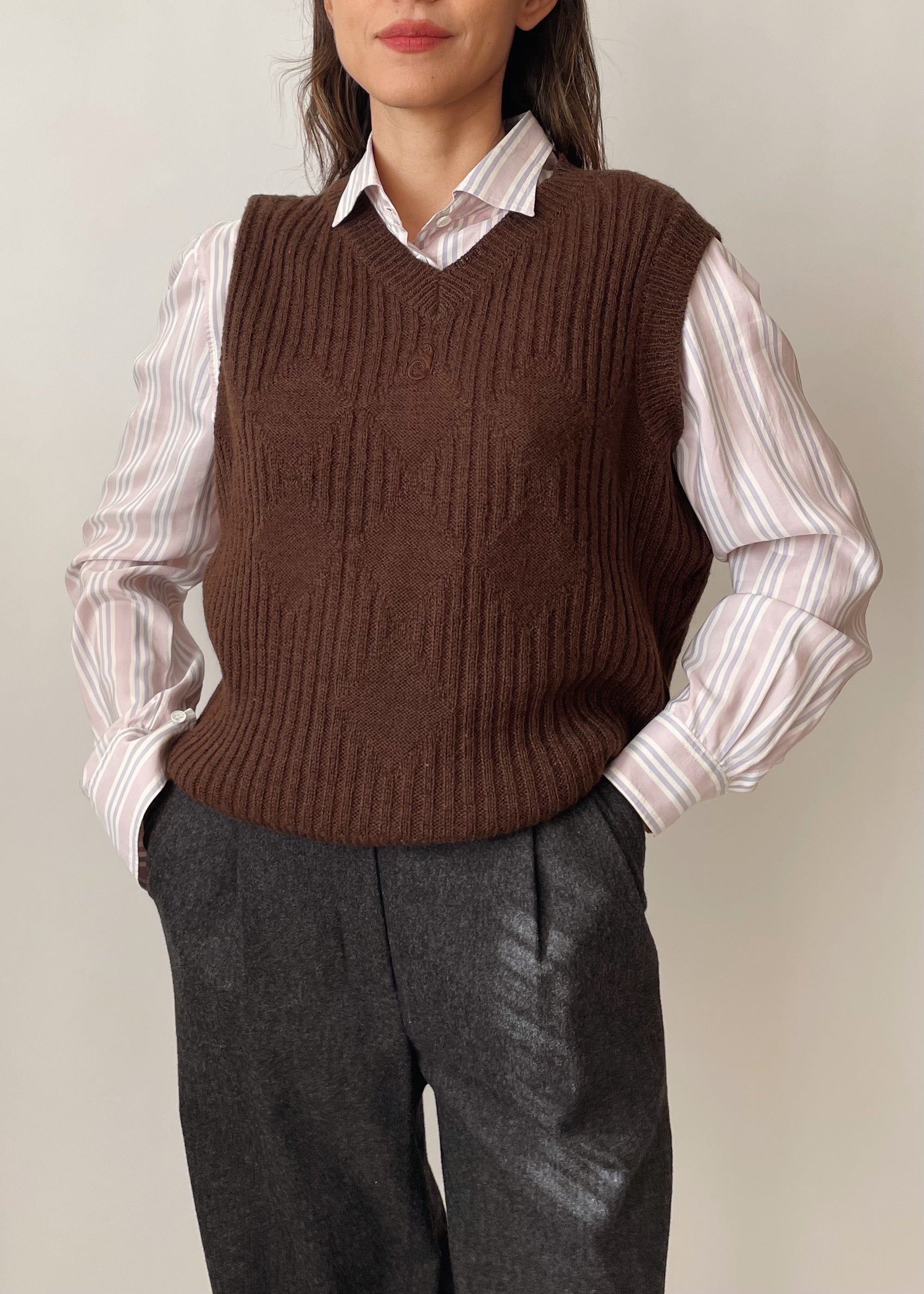 Vintage Courrèges Knit Vest