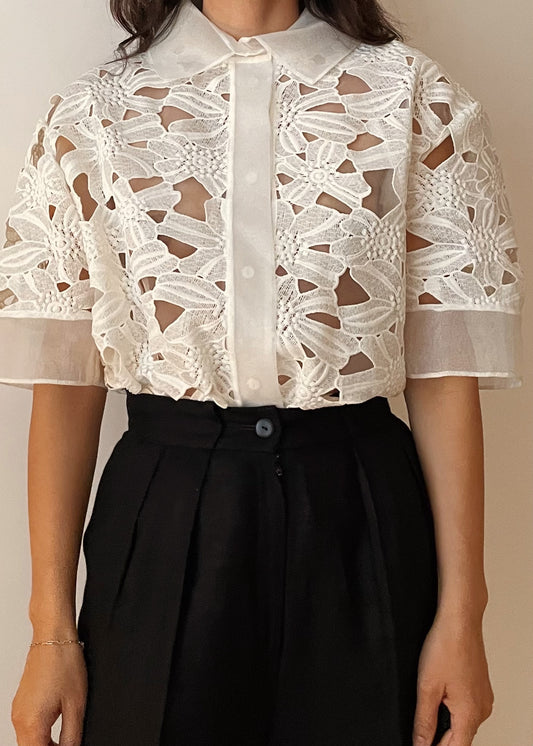 Blumarine Cut-out Blouse