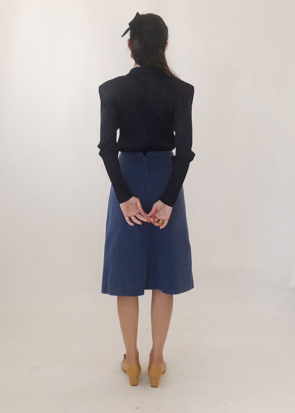 Vintage Céline Denim Skirt