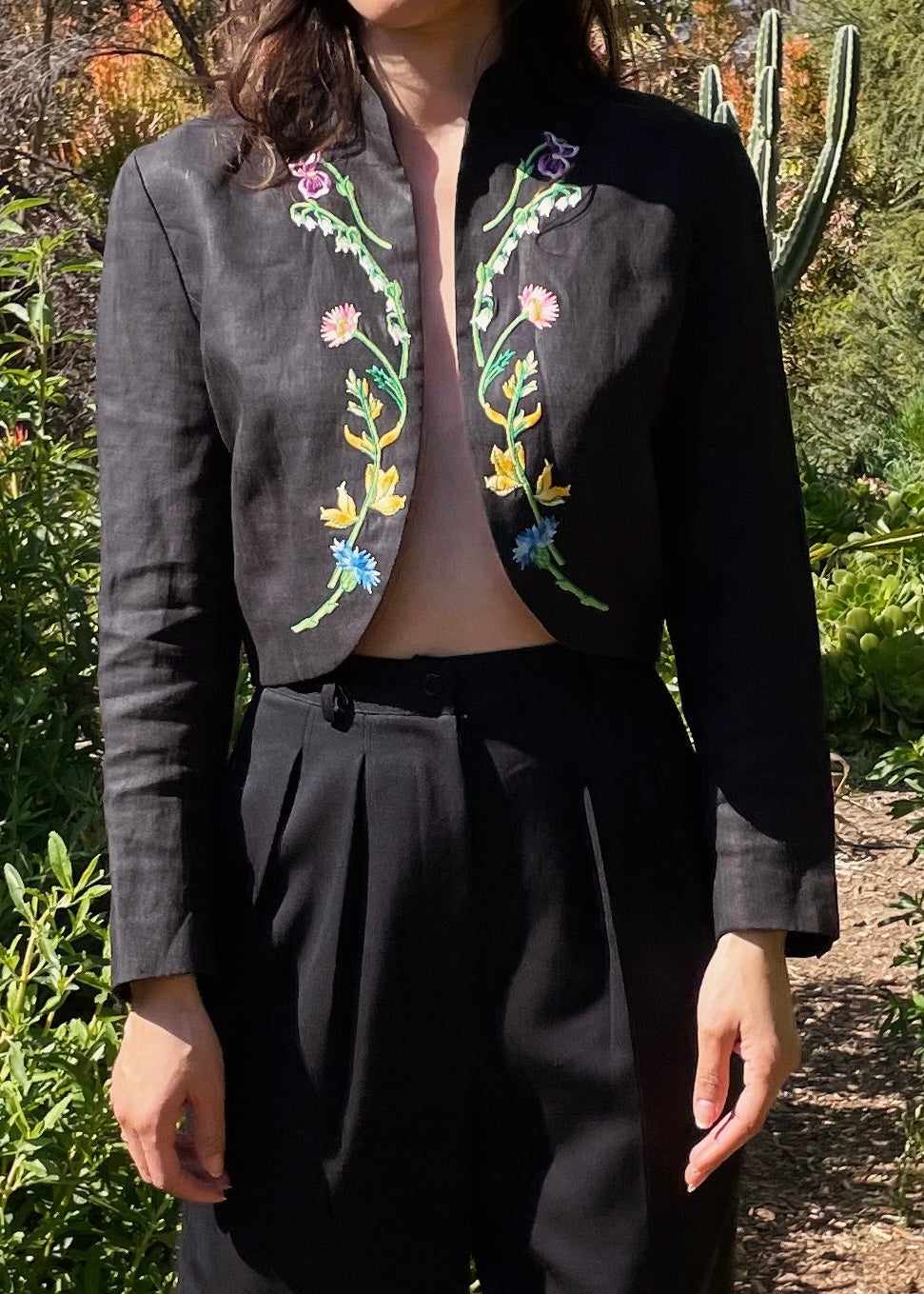 Vintage Kenzo Floral Bolero